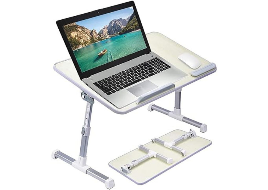 Amazon Basics Adjustable Tray Table Lap Desk